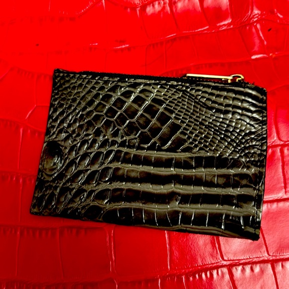Brahmin green Crocodile Embossed Wallet - Picture 3 of 4